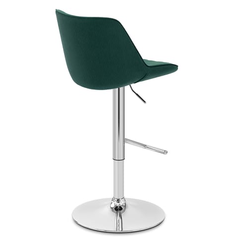 Summer Bar Stool Green Velvet