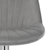 Summer Bar Stool Grey Velvet