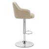 Butler Bar Stool Beige Fabric