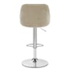 Butler Bar Stool Beige Fabric