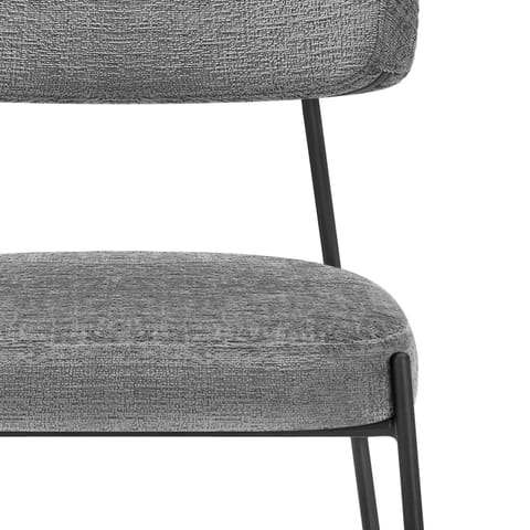 Diana Chair Grey Fabric