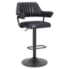 Scout Real Leather Stool Slate