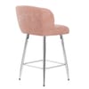 Coast Bar Stool Pink Fabric