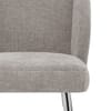 Coast Bar Stool Grey Fabric