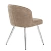 Chase Dining Chair Beige Fabric