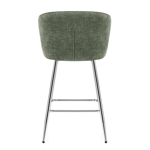 Chase Bar Stool Green Fabric