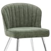 Chase Dining Chair Green Fabric