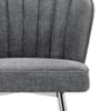 Chase Bar Stool Grey Fabric