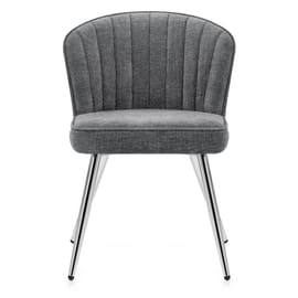 Chase Dining Chair Grey Fabric