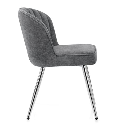 Chase Dining Chair Grey Fabric