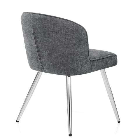 Chase Dining Chair Grey Fabric