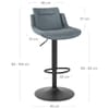 Pablo Bar Stool Blue