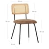 Cassis Dining Chair Brown