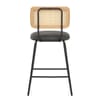 Cassis Bar Stool Charcoal