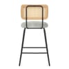 Cassis Bar Stool Grey