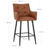 Montana Bar Stool Antique Tan