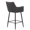 Montana Bar Stool Antique Dark Grey