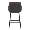 Montana Bar Stool Antique Dark Grey