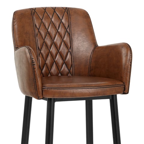 Maverick Bar Stool Vintage Brown