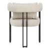 Gigi Chair & Cushion Cream Fabric