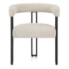 Gigi Chair & Cushion Cream Fabric