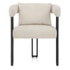 Gigi Chair & Cushion Cream Fabric