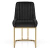 Paget Chair Black Velvet