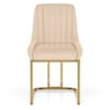 Paget Chair Champagne Velvet