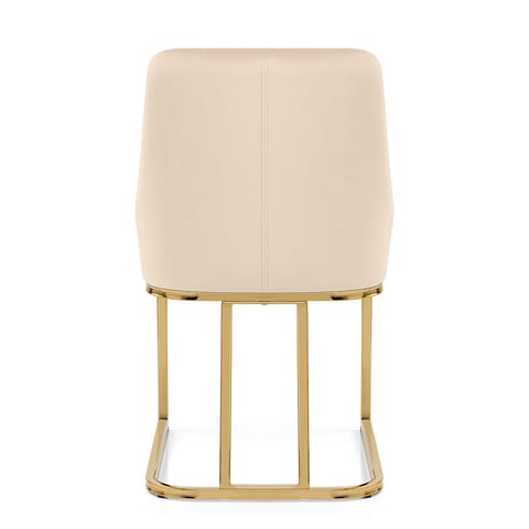 Paget Chair Champagne Velvet
