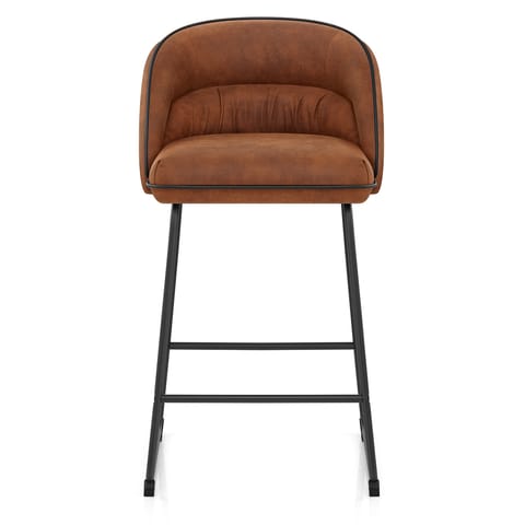 Jackie Bar Stool Brown & Black