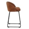 Jackie Bar Stool Brown & Black