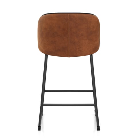 Jackie Bar Stool Brown & Black