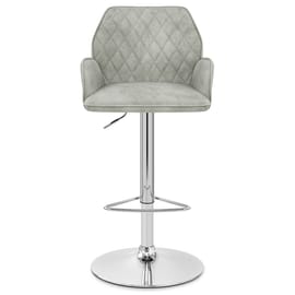 Harvard Bar Stool Light Grey