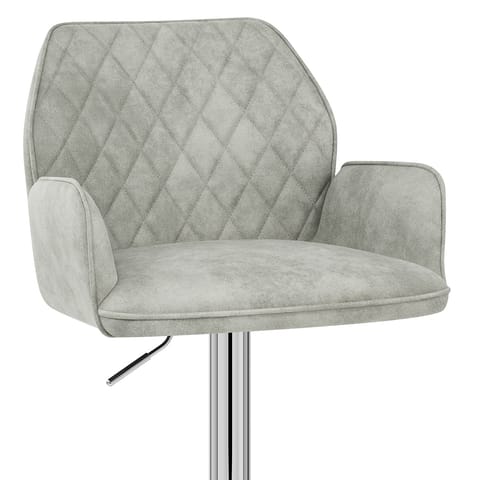 Harvard Bar Stool Light Grey