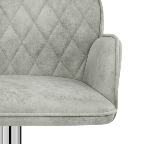 Harvard Bar Stool Light Grey