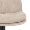 Angelo Bar Stool Beige Fabric