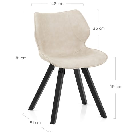 Preston Dining Chair Cream