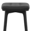 Malmo Black & Chrome Stool