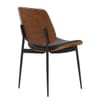 Lara Dining Chair Black & Walnut