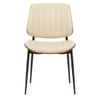 Lara Dining Chair Cream & Walnut