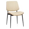 Lara Dining Chair Cream & Walnut