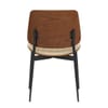 Lara Dining Chair Cream & Walnut