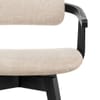 Electra Bar Stool Beige Fabric