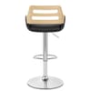 Trio Stool Oak & Black