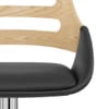 Trio Stool Oak & Black