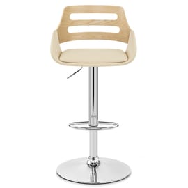 Trio Stool Oak & Cream