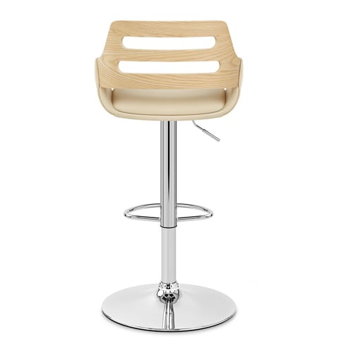 Trio Stool Oak & Cream