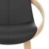 Atom Stool Oak & Black