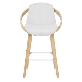 Atom Stool Oak & White