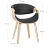 Jefferson Dining Chair Black